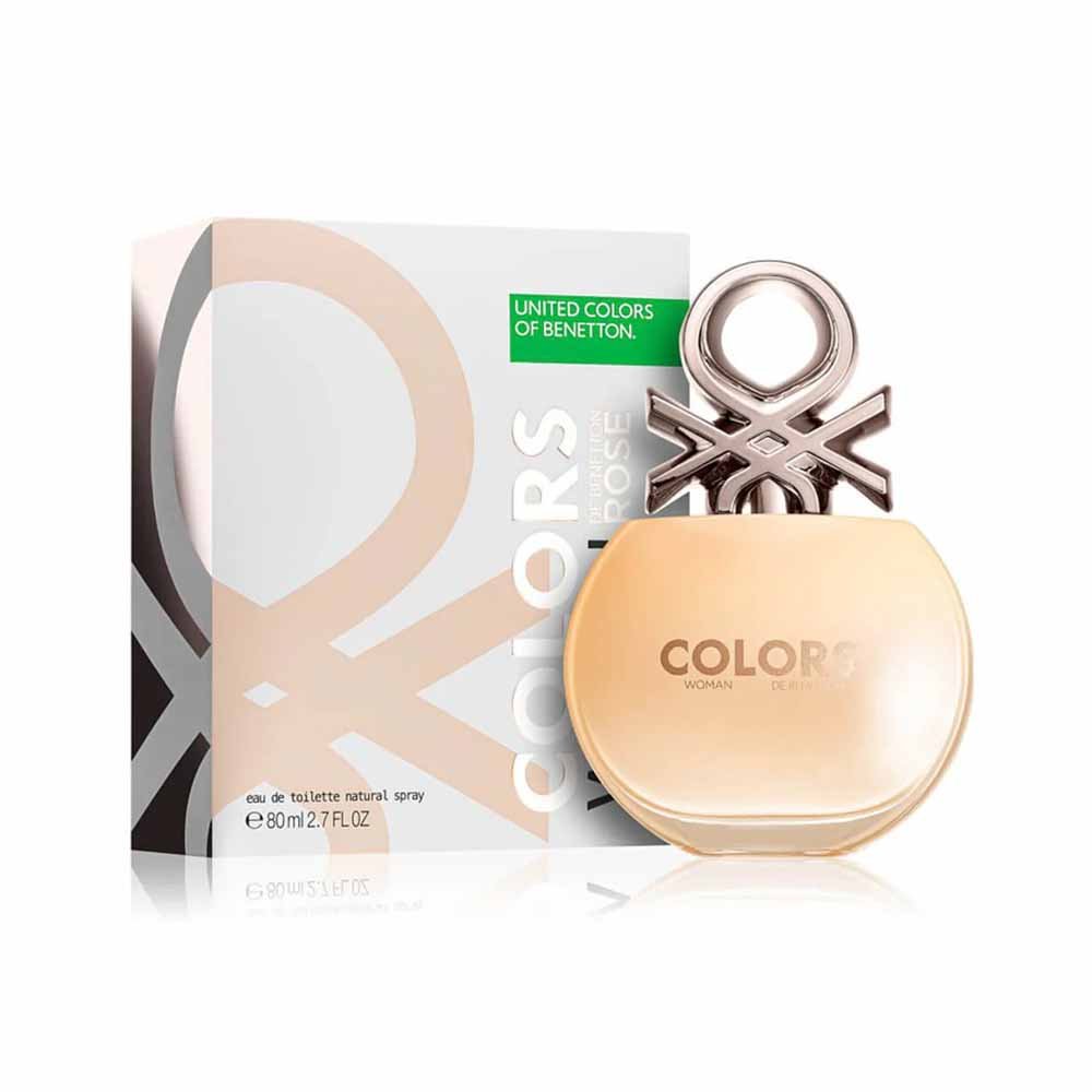 Benetton Colors Rose Women Edt 80ML Tester