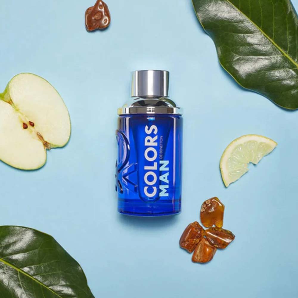 Benetton Color Blue Men Edt 100ML - Image 2