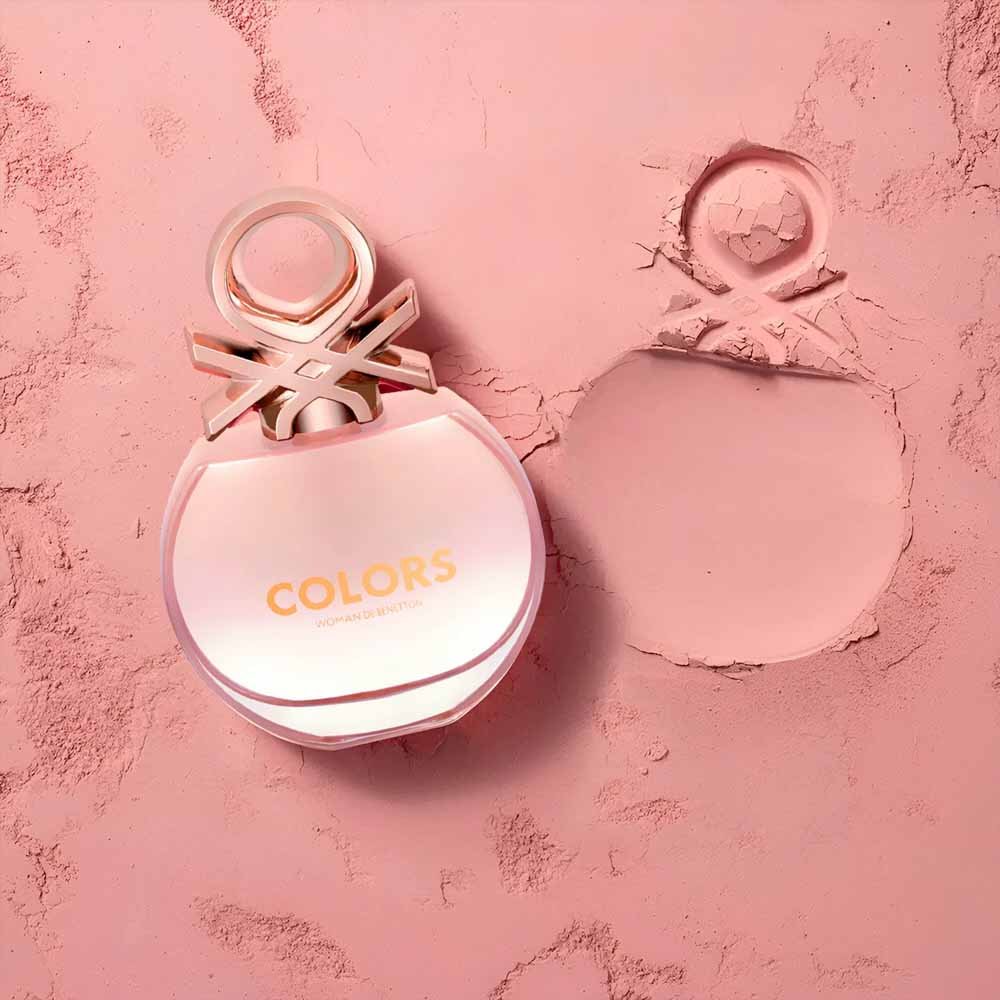 Benetton Colors Rose Women Edt 80ML Tester - Image 2